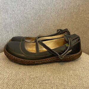 EL NATURALISTA- leather loafer style Mary Jane’s size 39